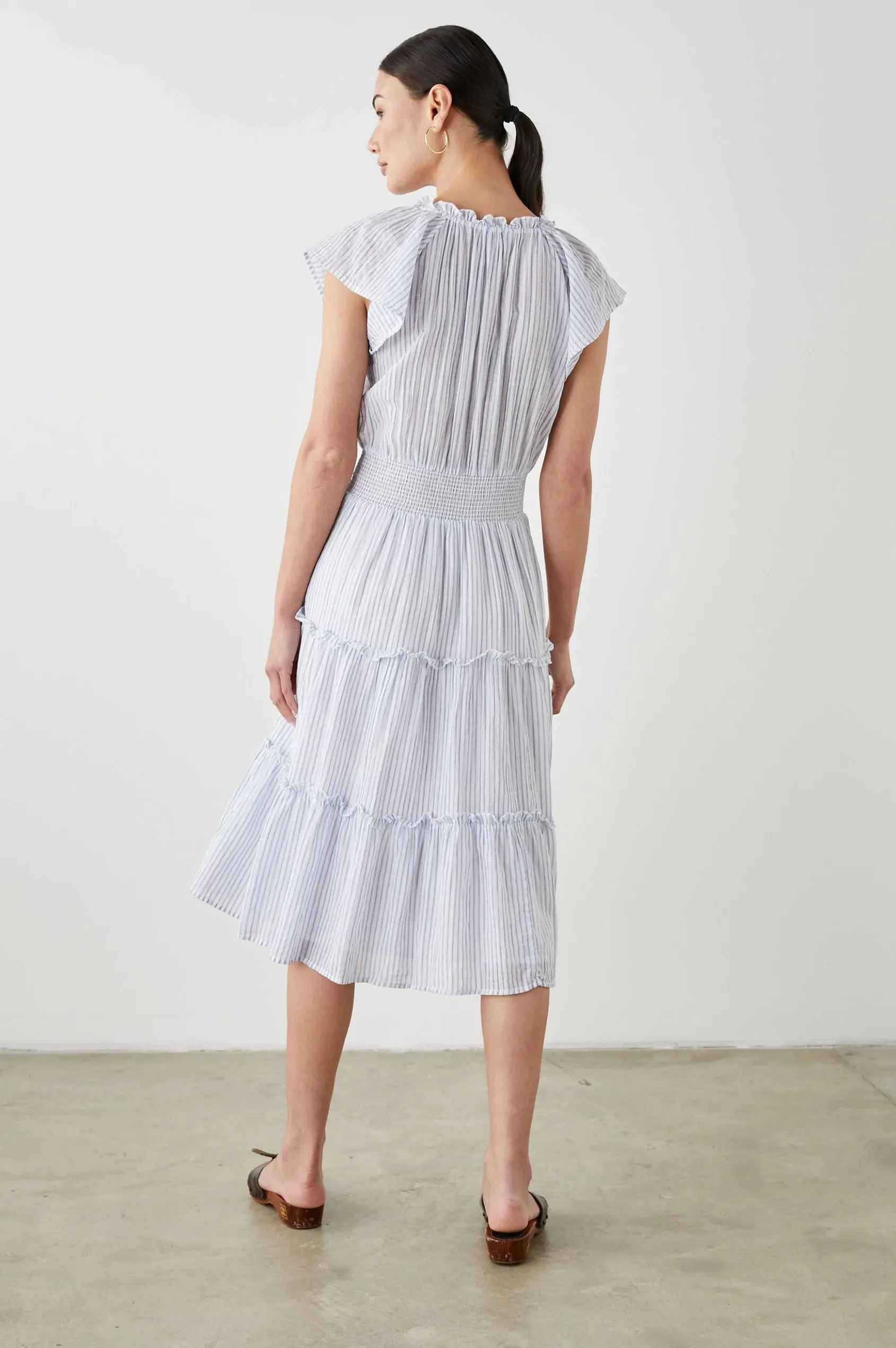 Amellia Dress Cino Stripe