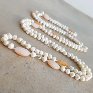 Atlantis Long Baroque Pearl Necklace