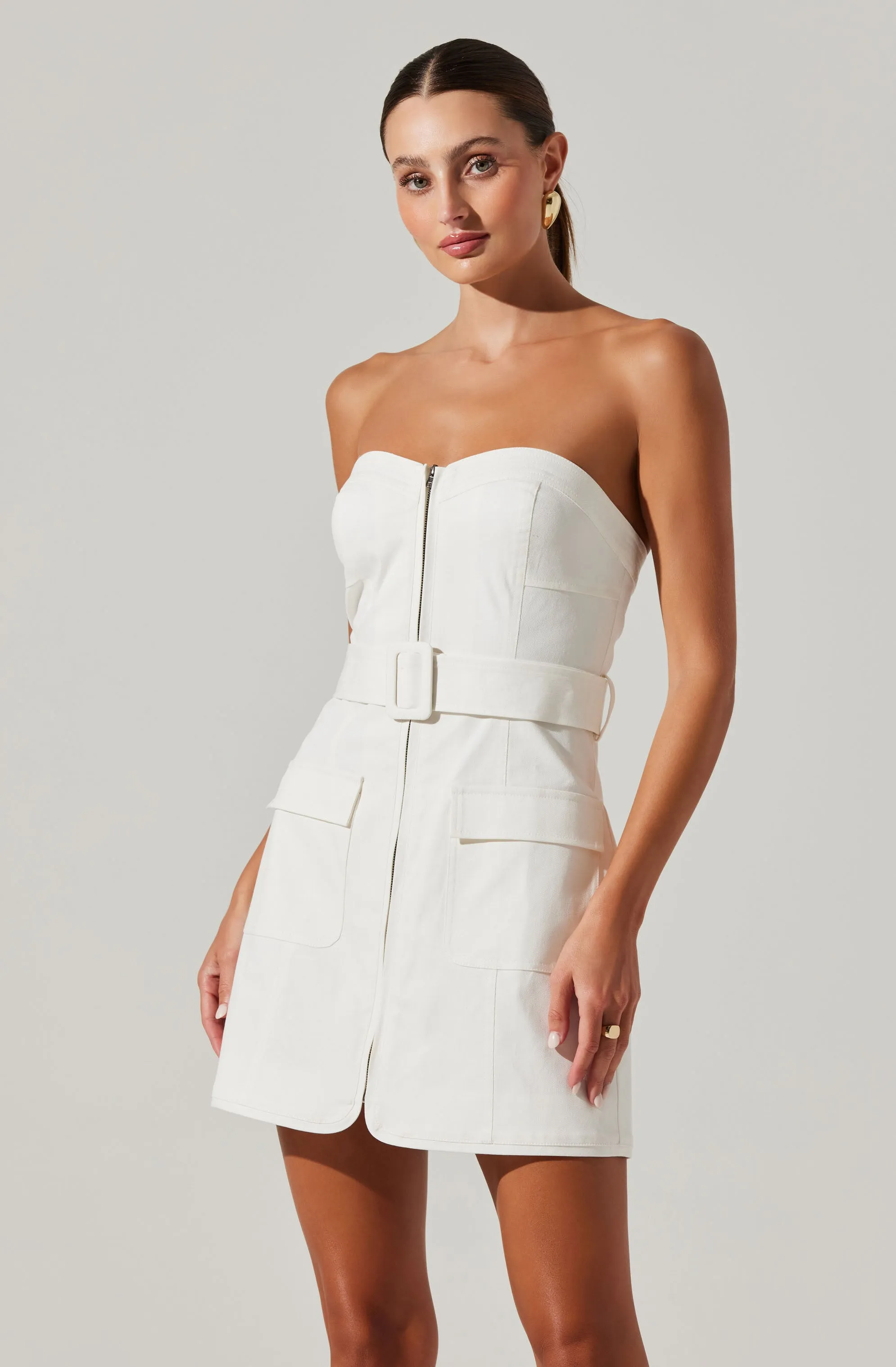 Deniz Strapless Mini Dress