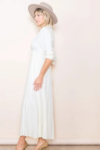 Ellie Wide Flare Maxi Dress