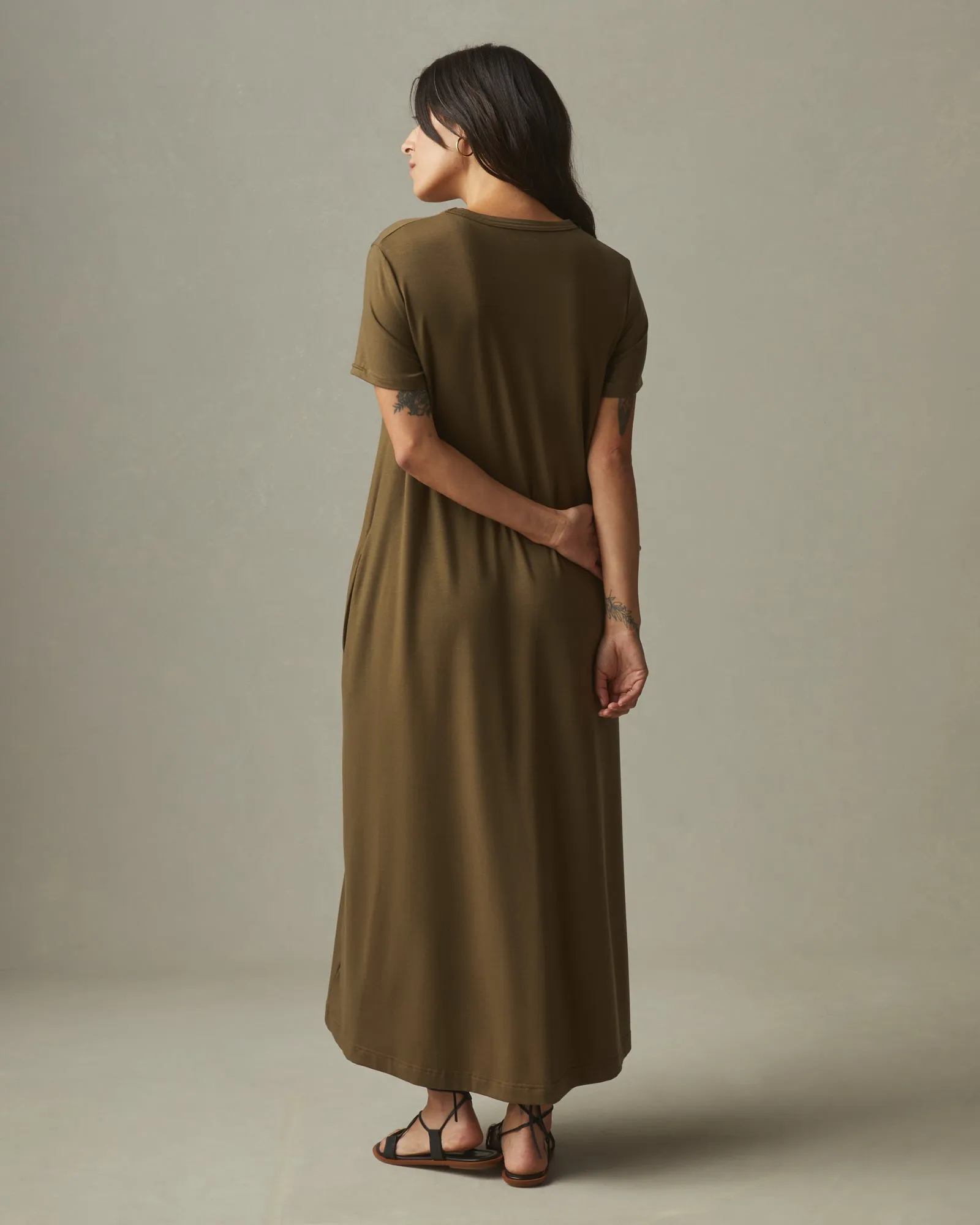 Flex Maxi Dress - Beech