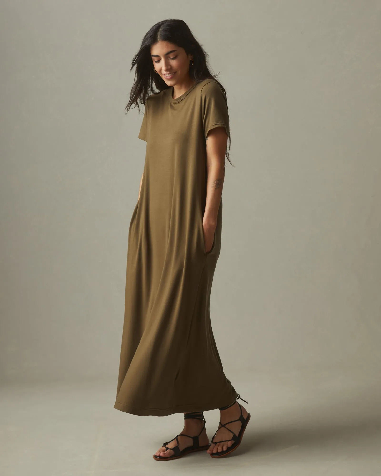 Flex Maxi Dress - Beech