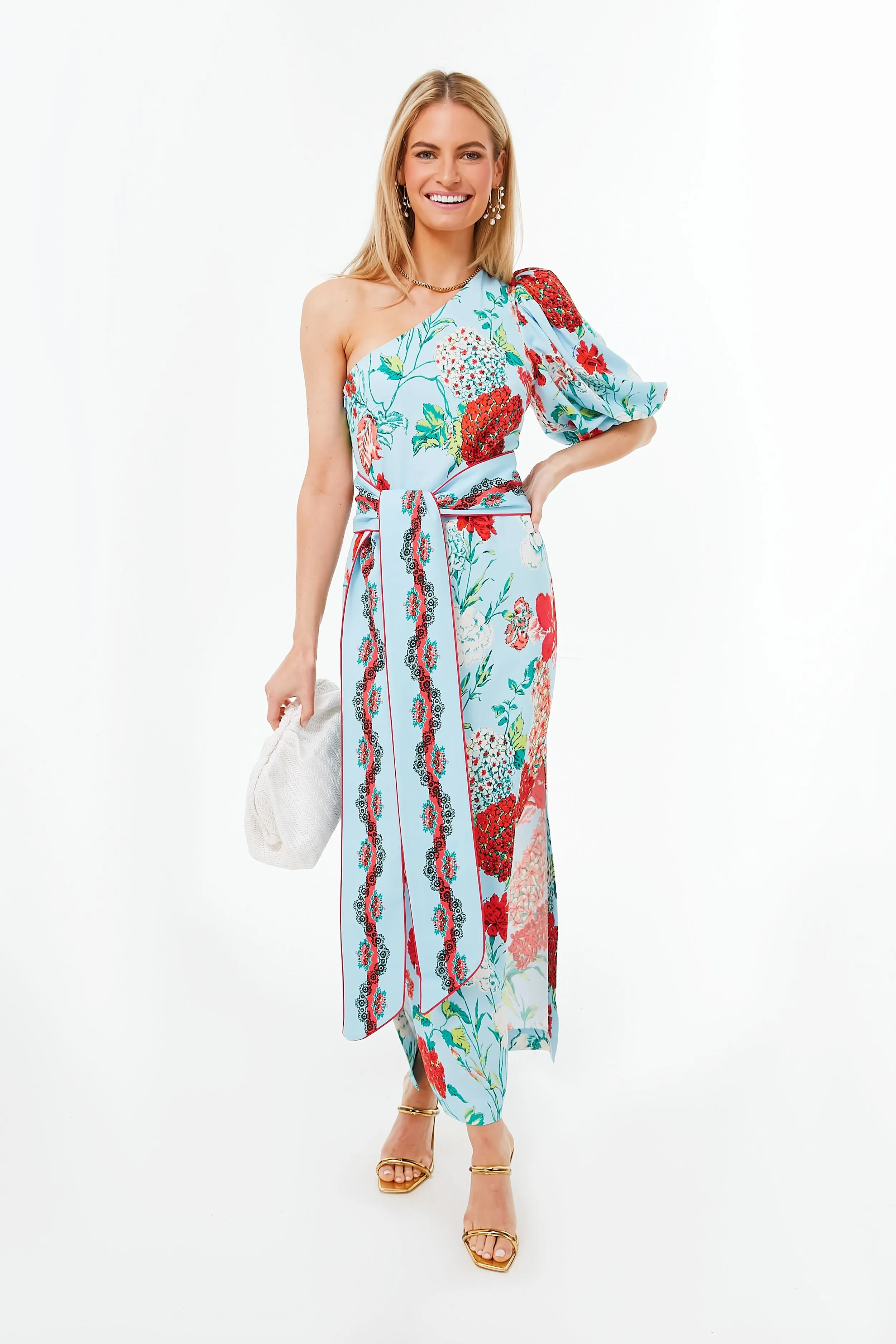 Floral Dew One Shoulder Lucia Dress