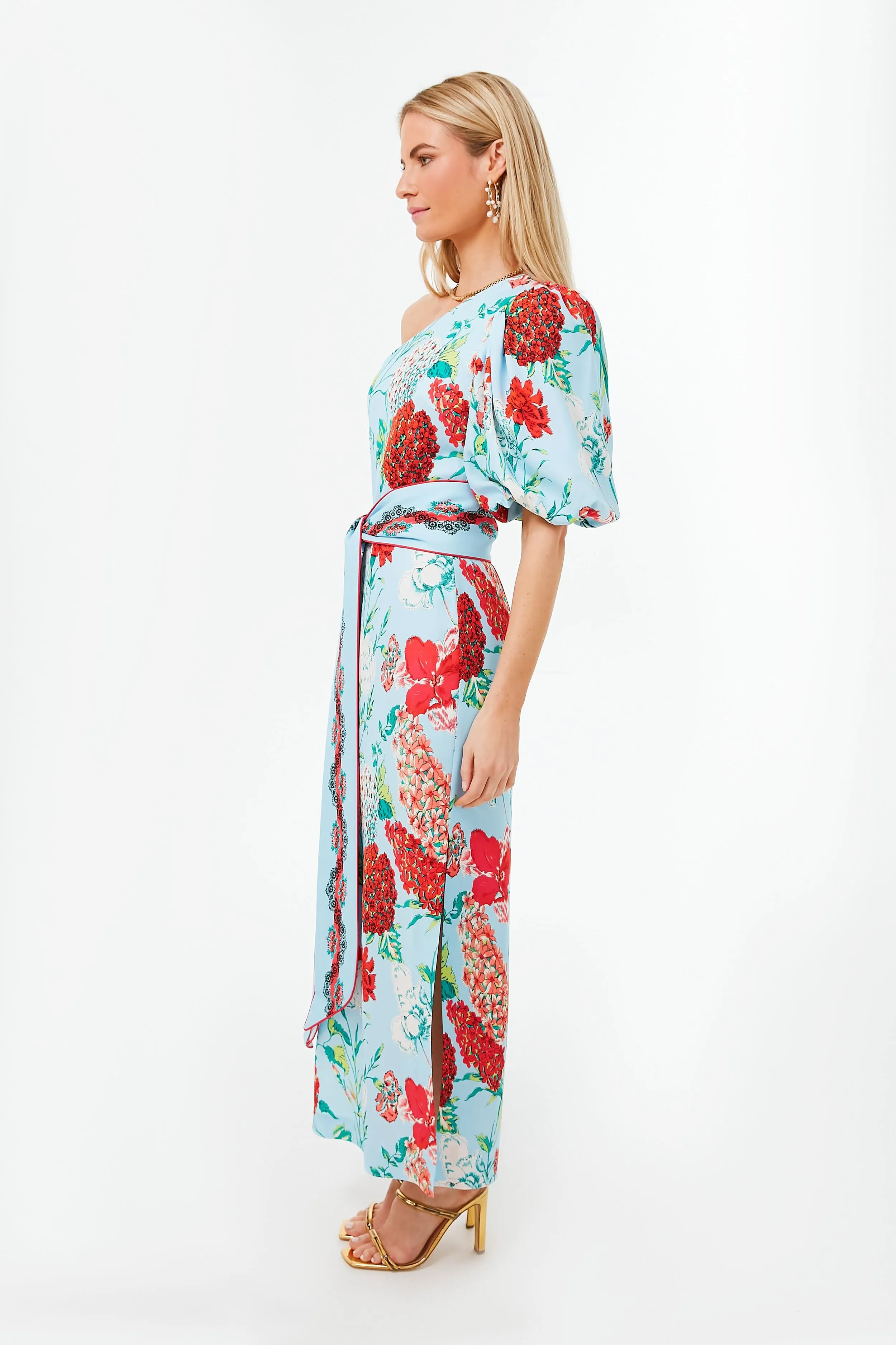 Floral Dew One Shoulder Lucia Dress