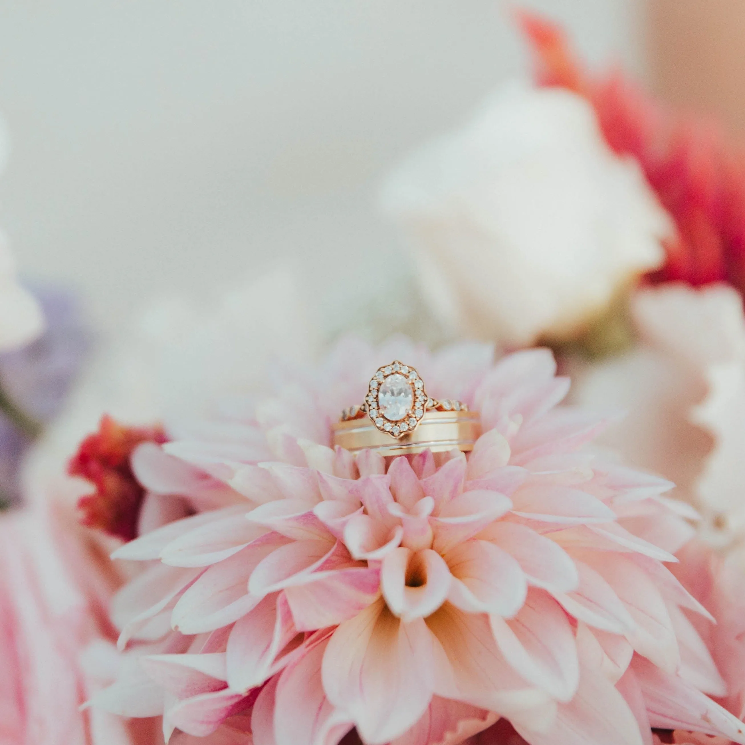 Garden Couture Pink Salt Flats Wedding Editorial