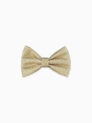 Gold Small Bow Girl Clip