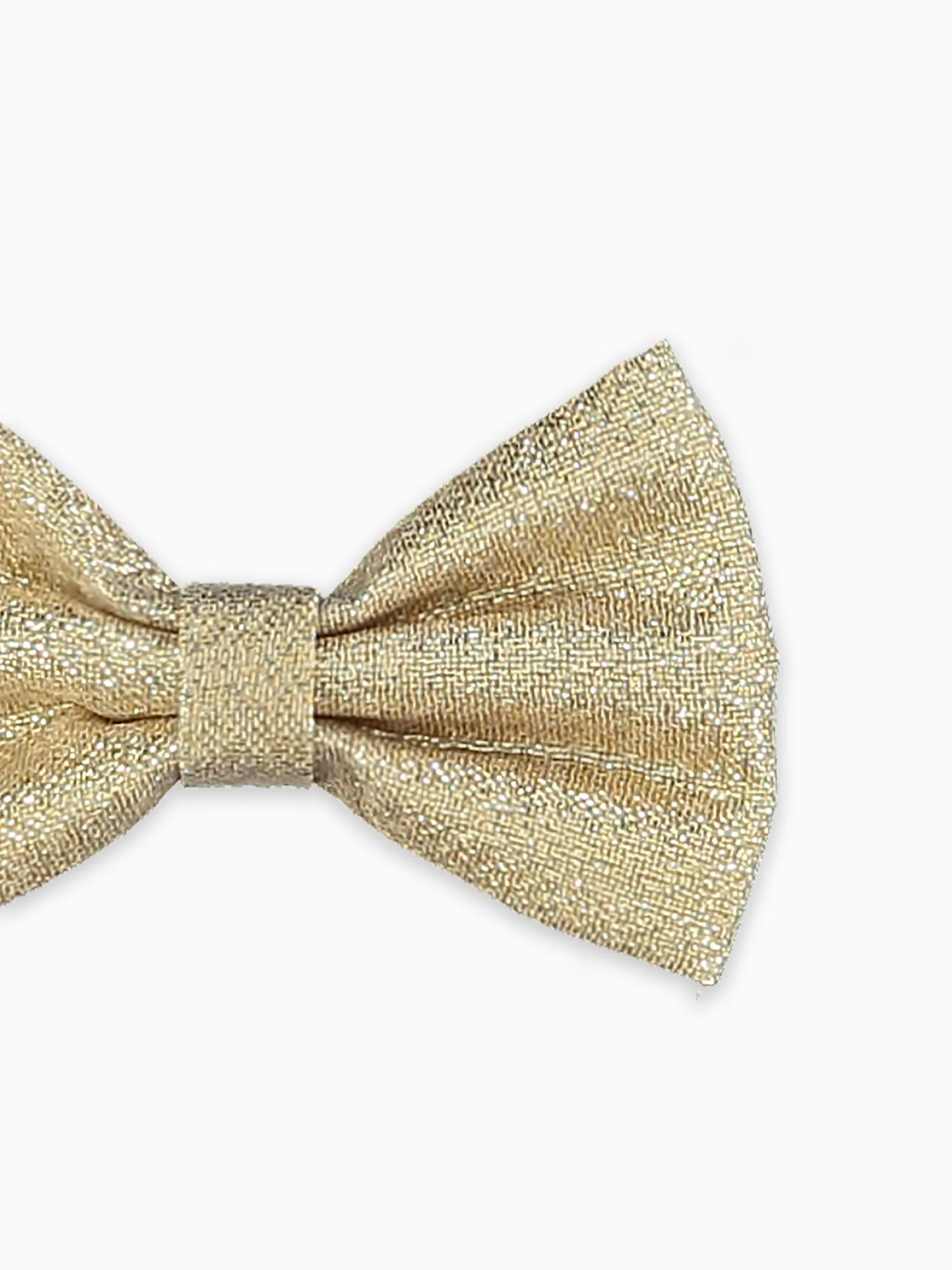 Gold Small Bow Girl Clip