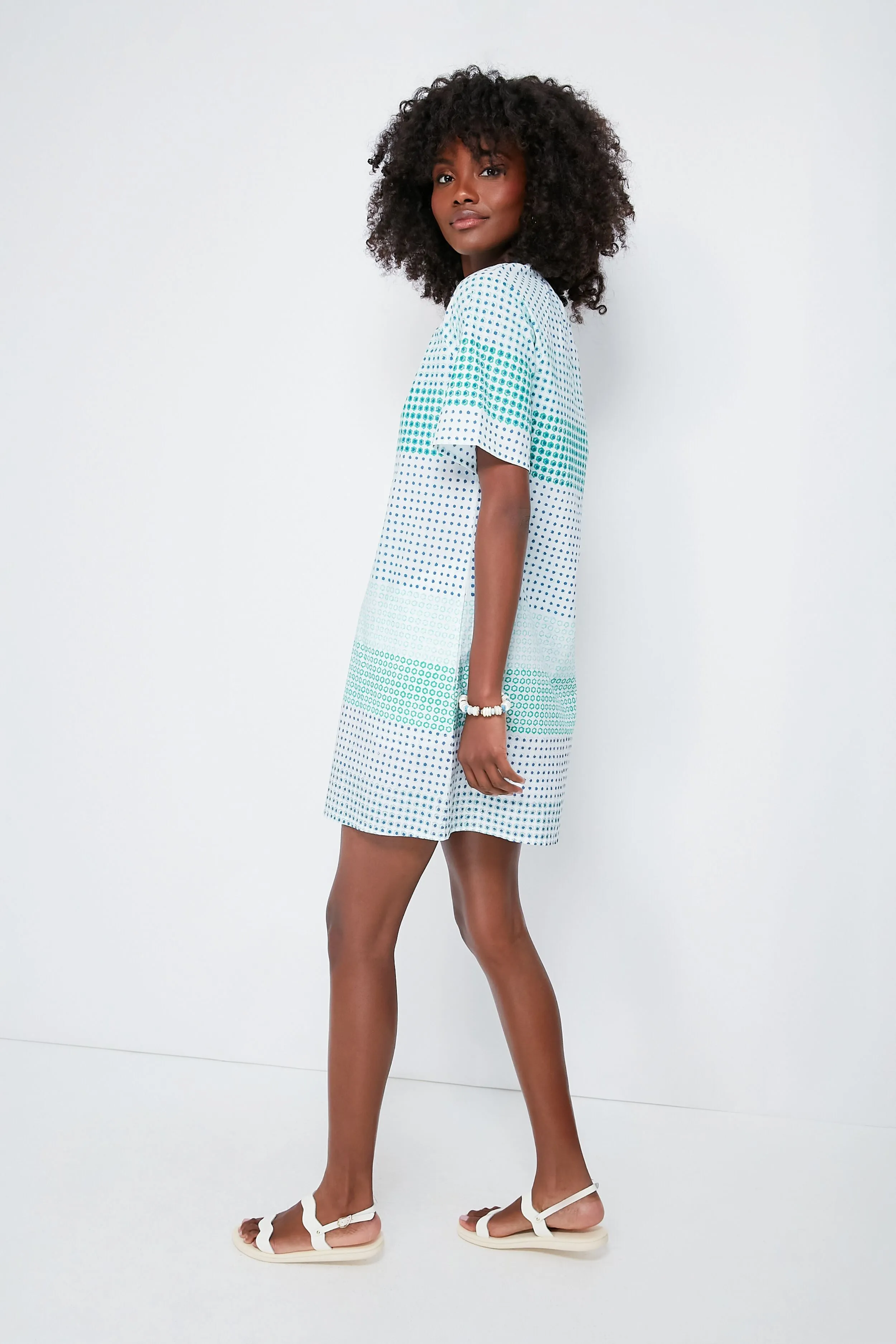 Green Astrid Pocket Dress