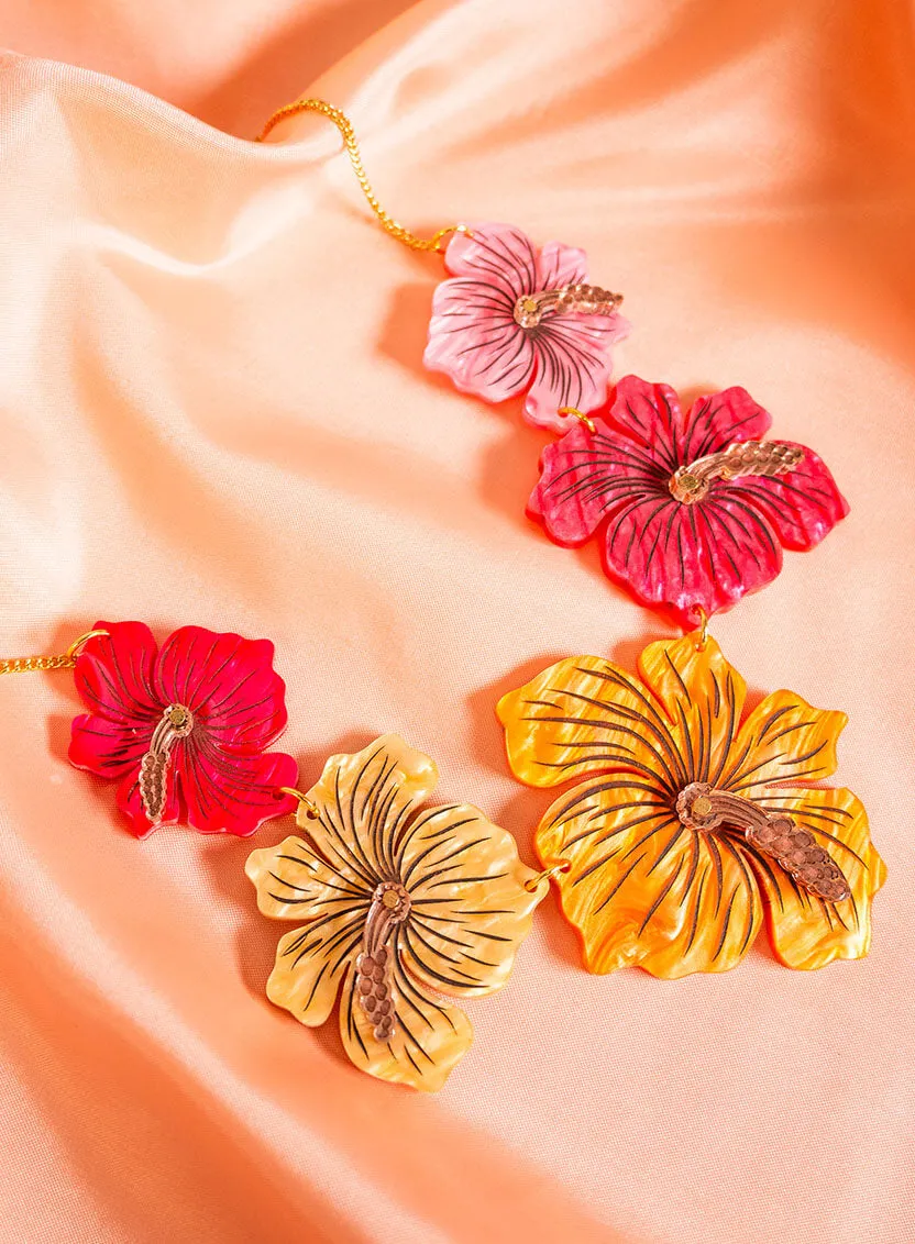 Hibiscus Flower Necklace