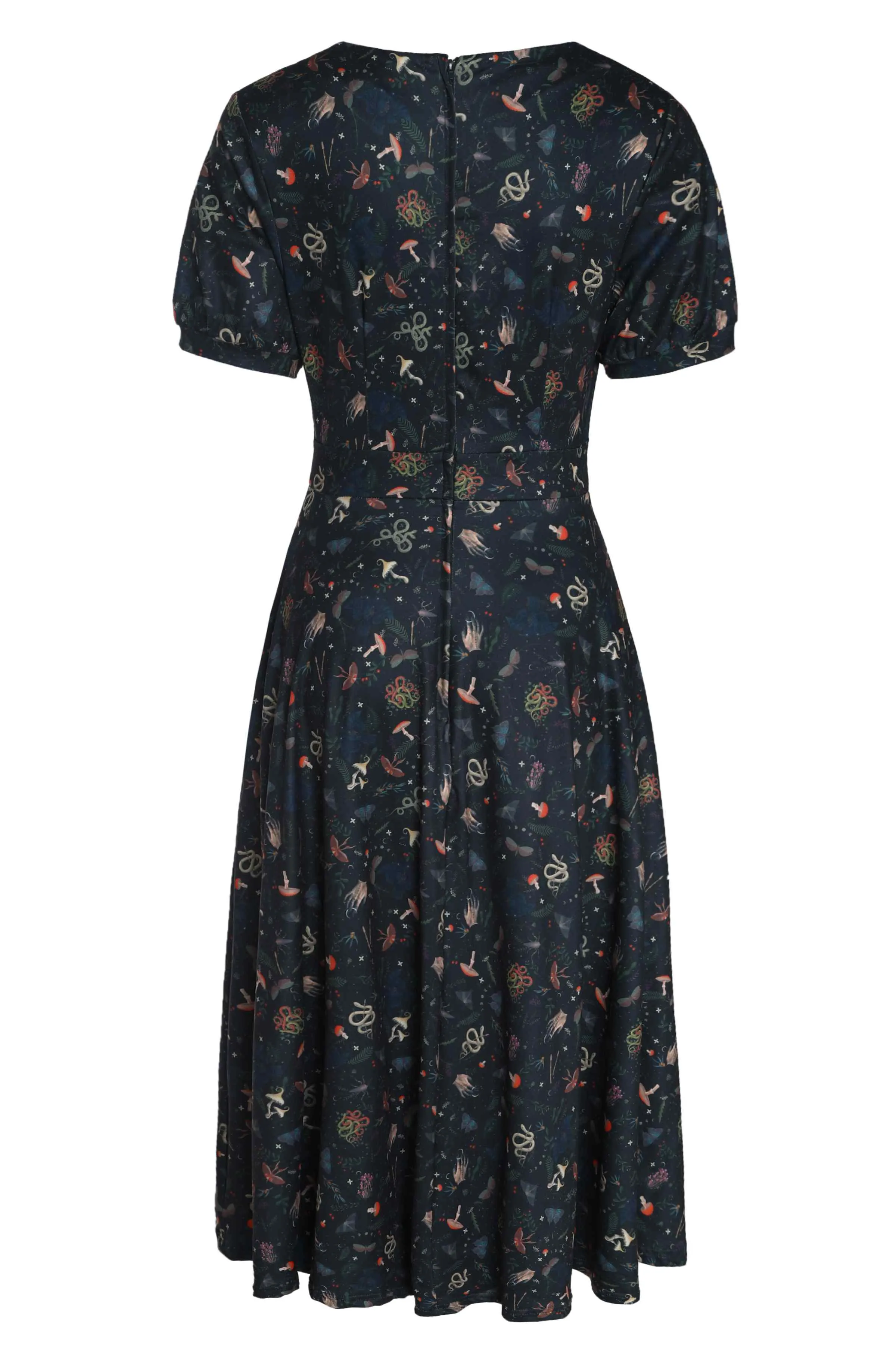 Julia 50s Style Mystical Forest Dress