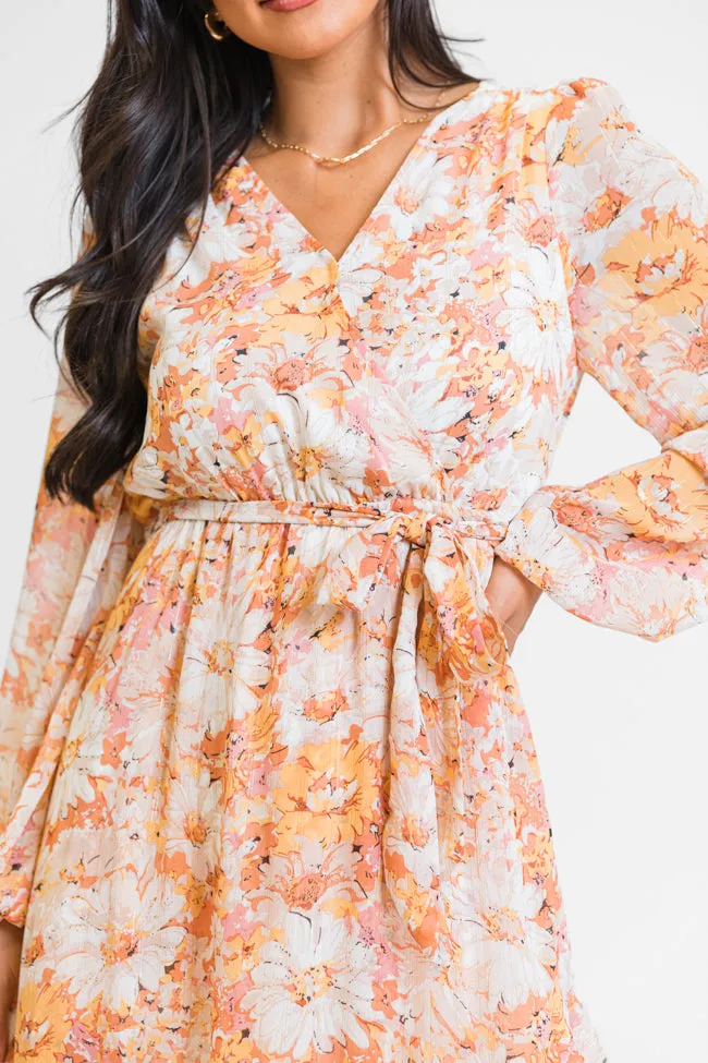 Know Me So Well Multi Floral Printed Long Sleeve Maxi Dress FINAL SALE