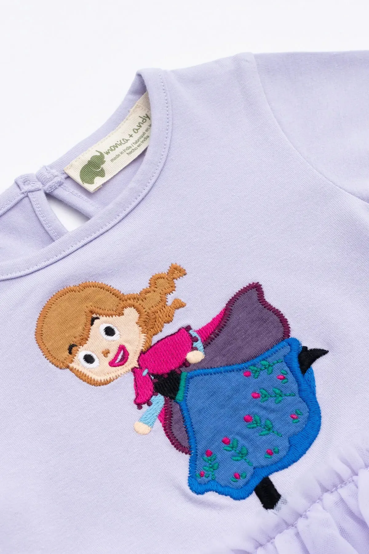 Long Sleeve Tulle Dress_Disney's Frozen Anna