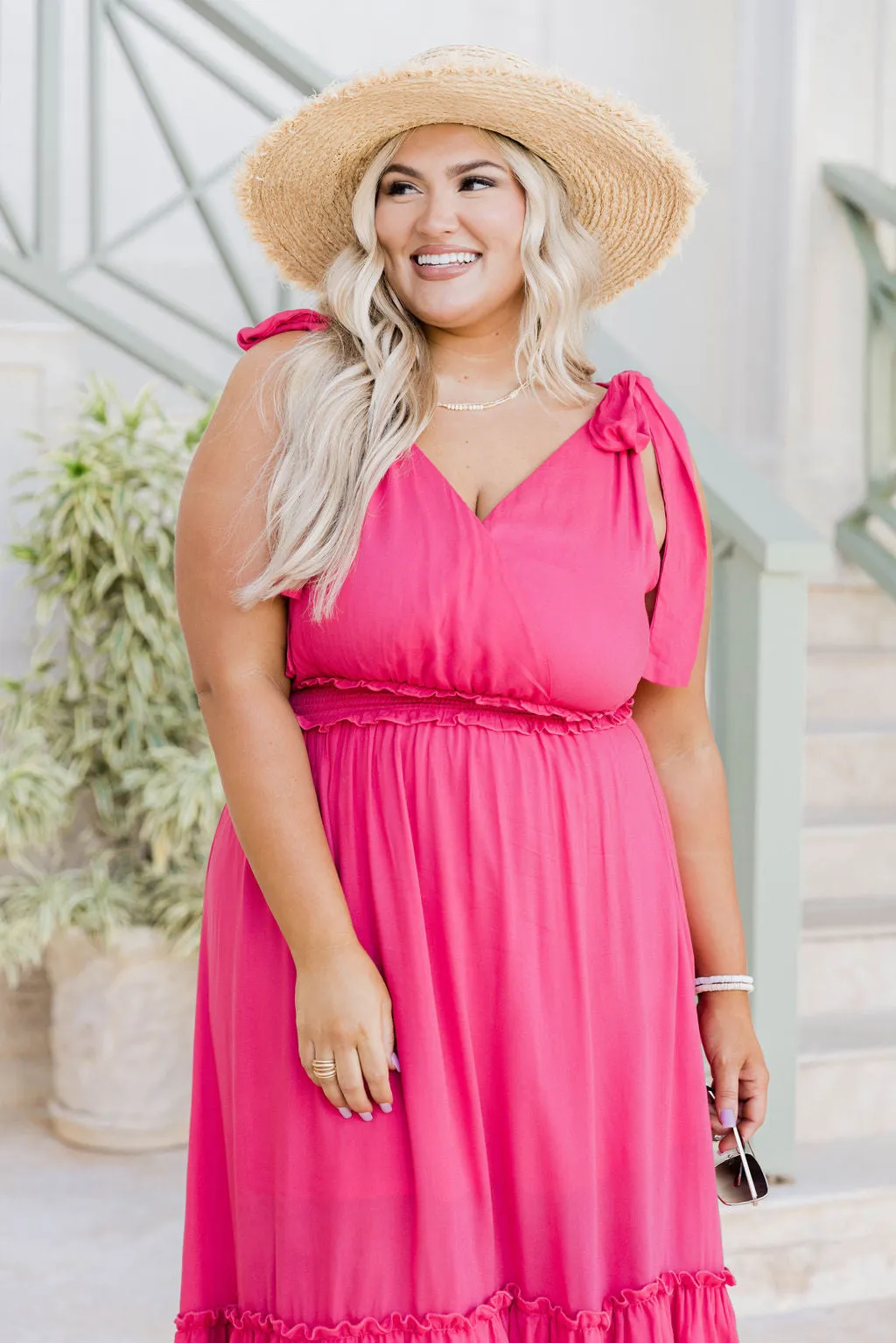 Make It Memorable Watermelon Maxi Dress FINAL SALE