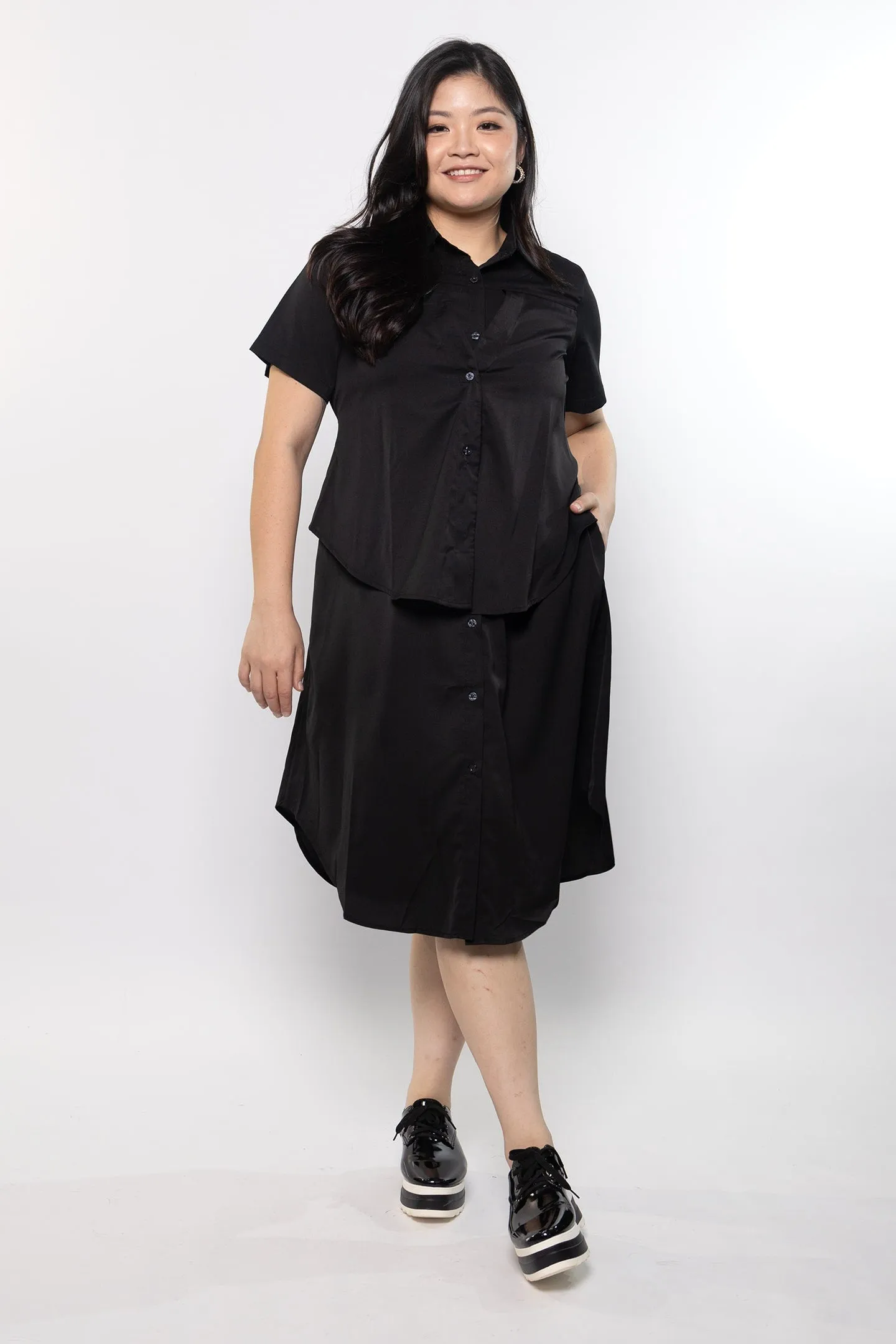 Milo Dress in Black Delight