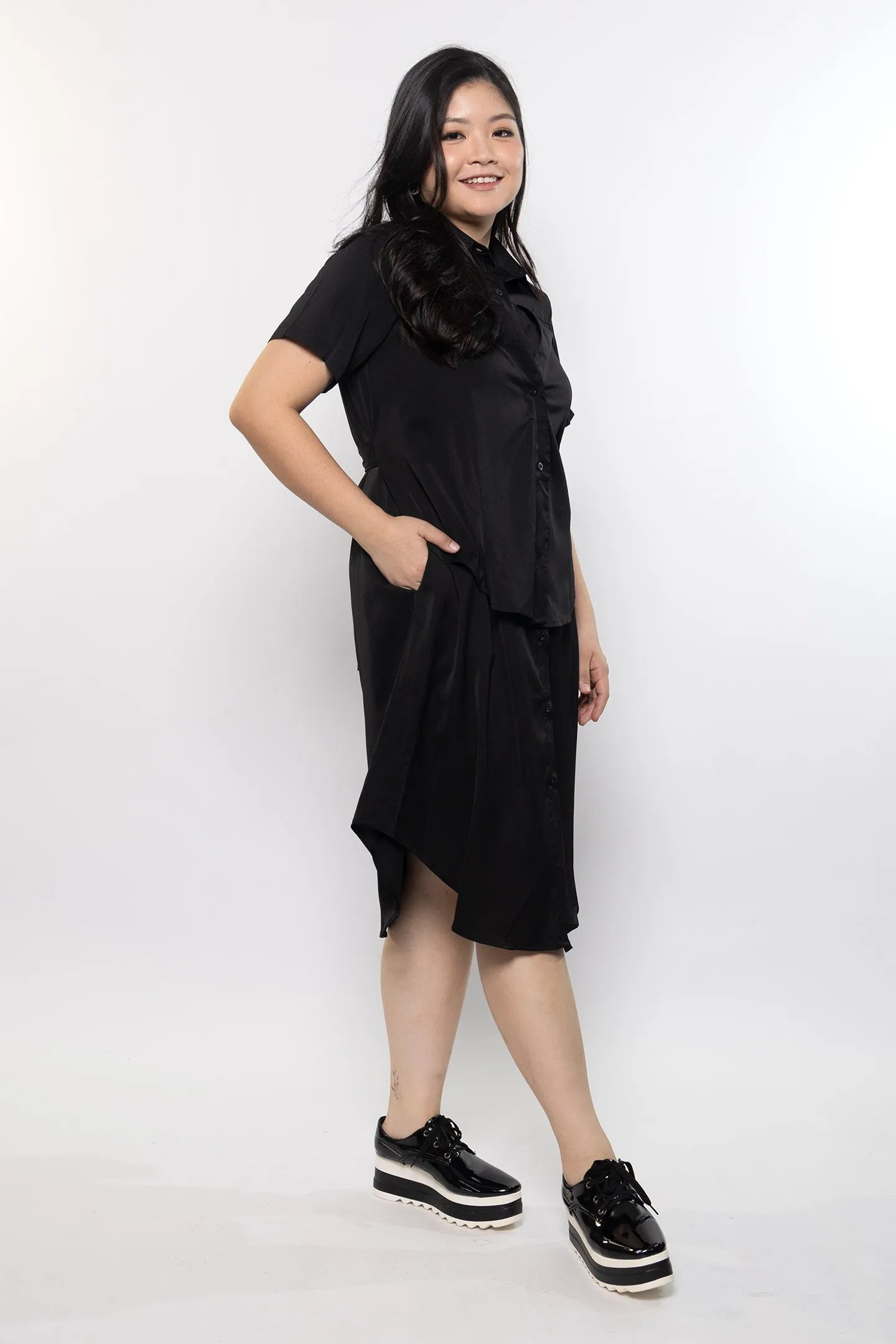 Milo Dress in Black Delight