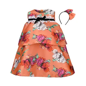 OCHO DRESS WITH HAIRBOW