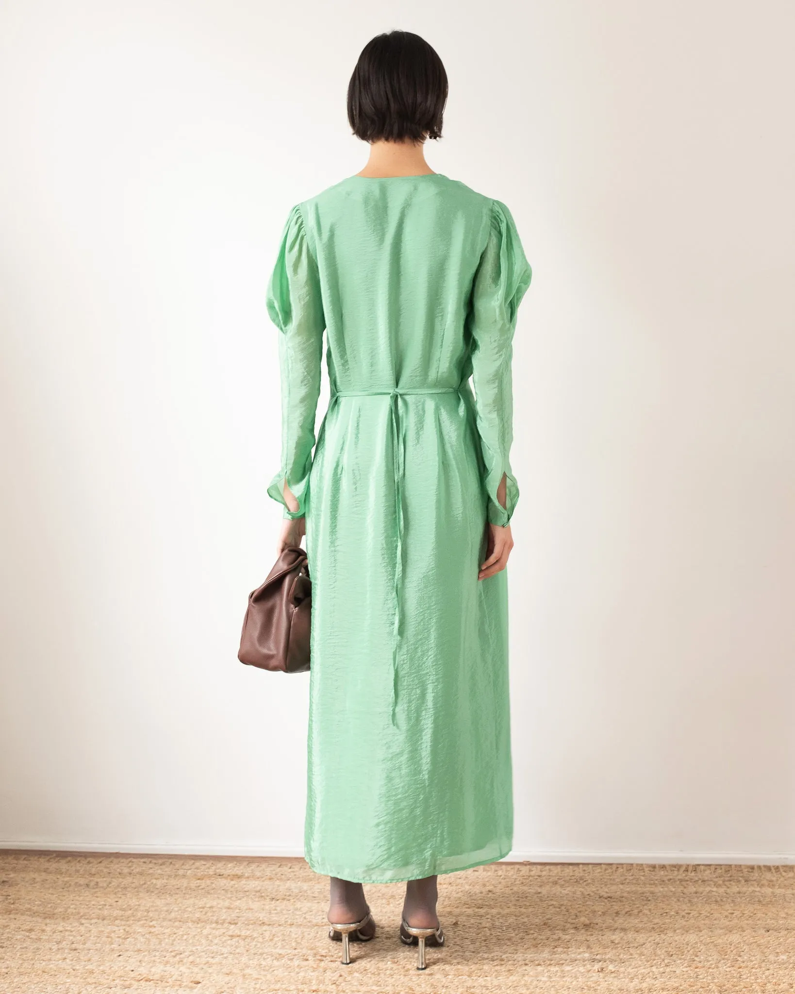 Remi Dress Viscose Blend Jade