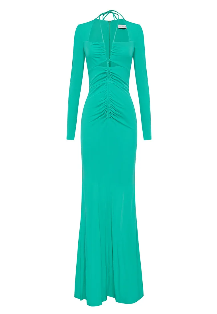 Riccardo Gown Turquoise