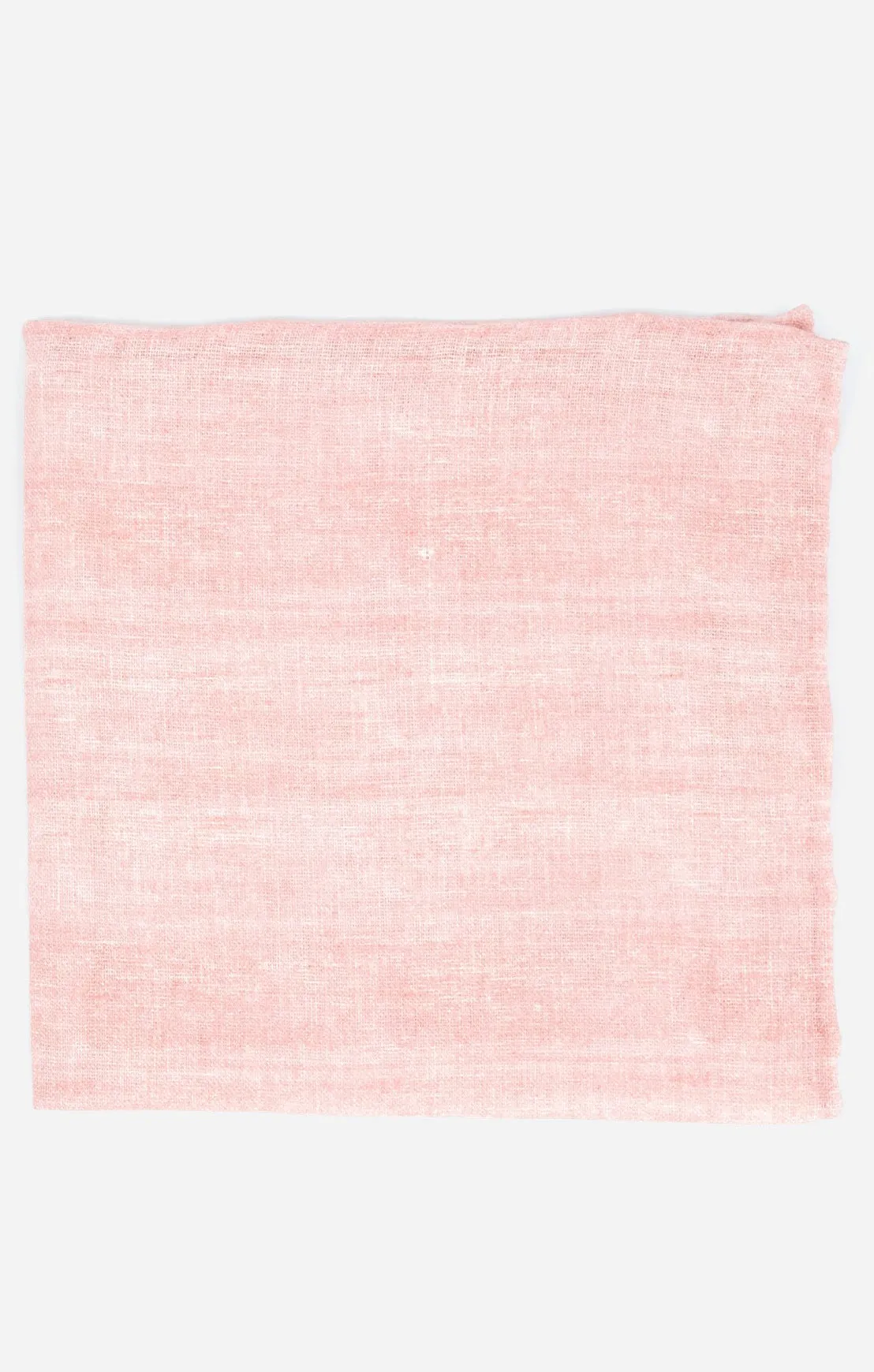 Sam Pocket Square ~ Dusty Blush Linen