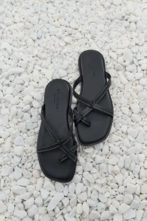 Selena Slide- Black