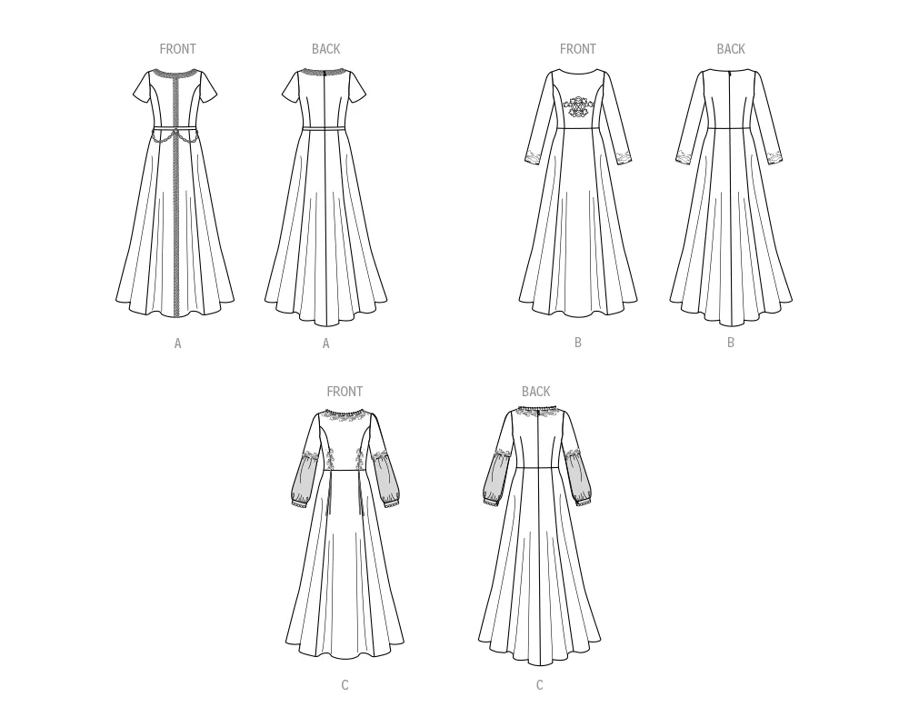 Simplicity Pattern 9812 Misses Costume