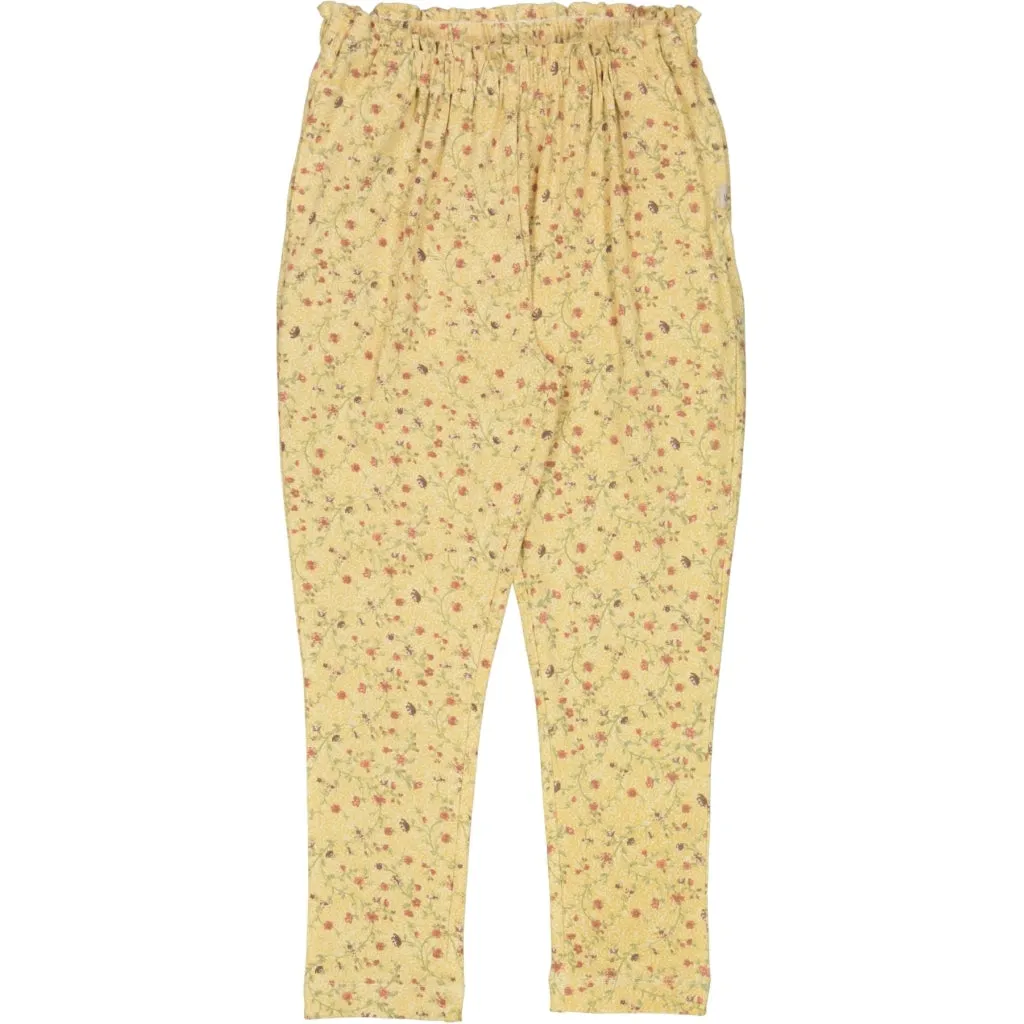 Soft Pants Malika - clam flower vine