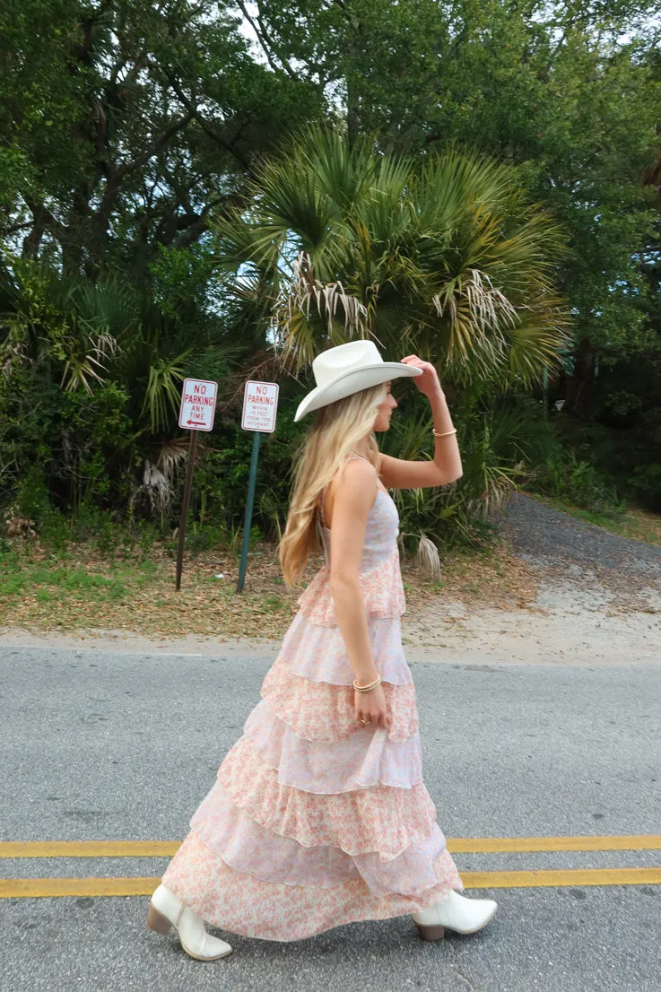 Spring Florals Maxi Dress