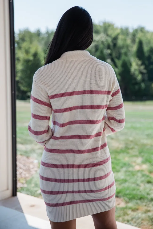 Time Will Tell Striped Sweater Dress FINAL SALE