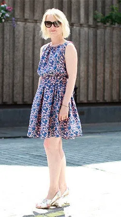 Tootsie Print Dress