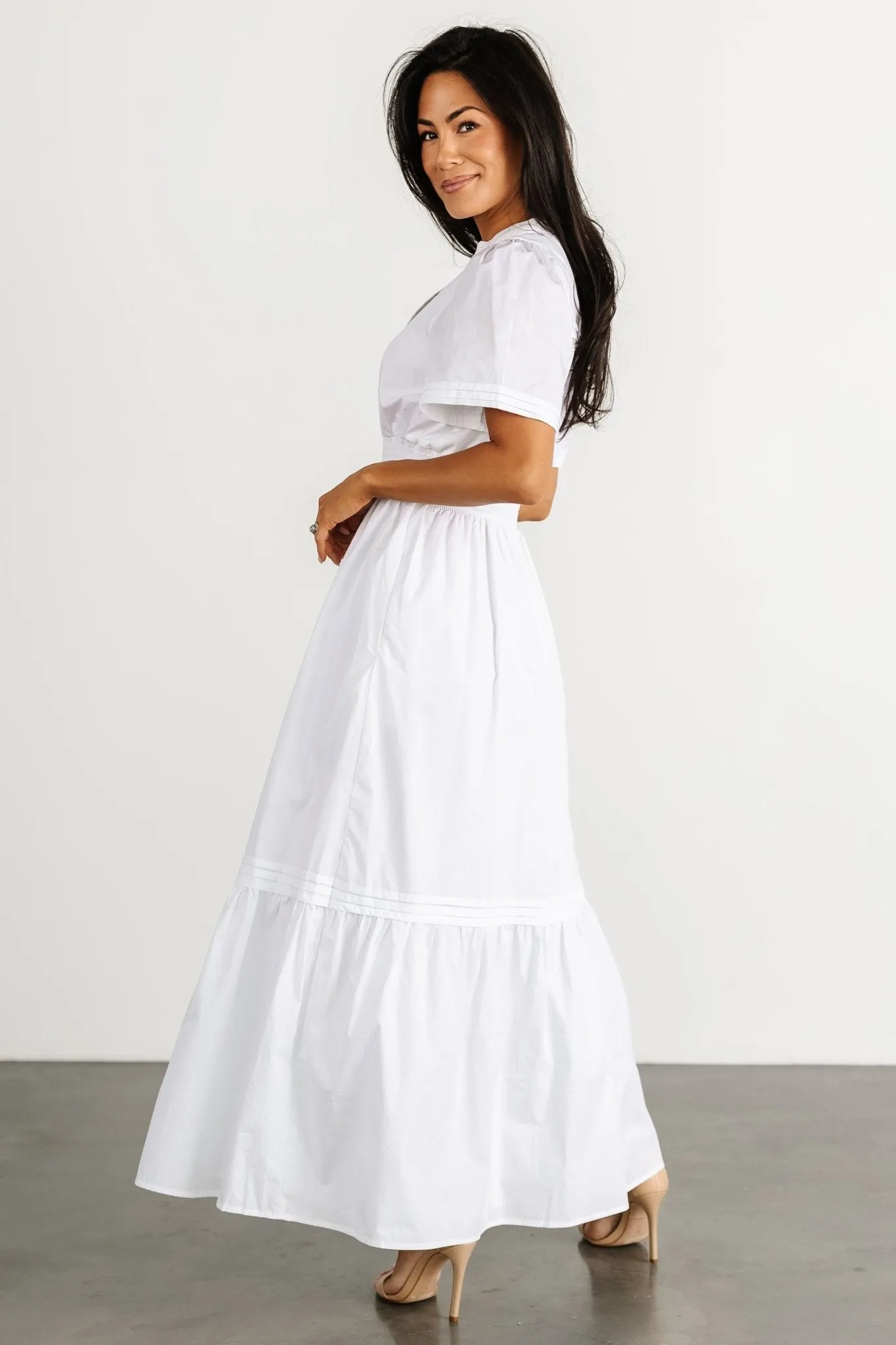 Vera Maxi Dress | Off White