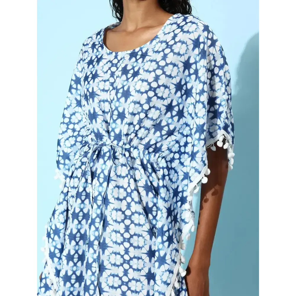 Women Stylish Cotton Blend Kaftan Dress